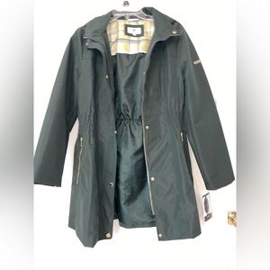 Cactus green weather proof jacket, new with tags